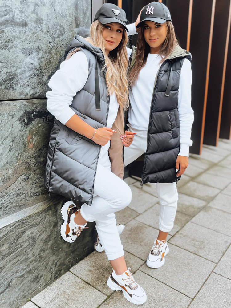 Dámská oboustranná vesta ONADE Barva zelená DSTREET TY3724