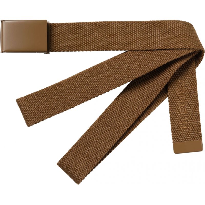 PÁSEK CARHARTT WIP Script Tonal - hnědá