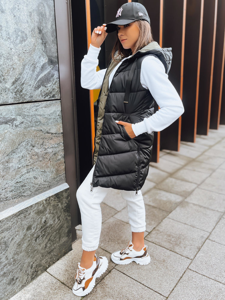 Dámská oboustranná vesta ONADE Barva zelená DSTREET TY3724