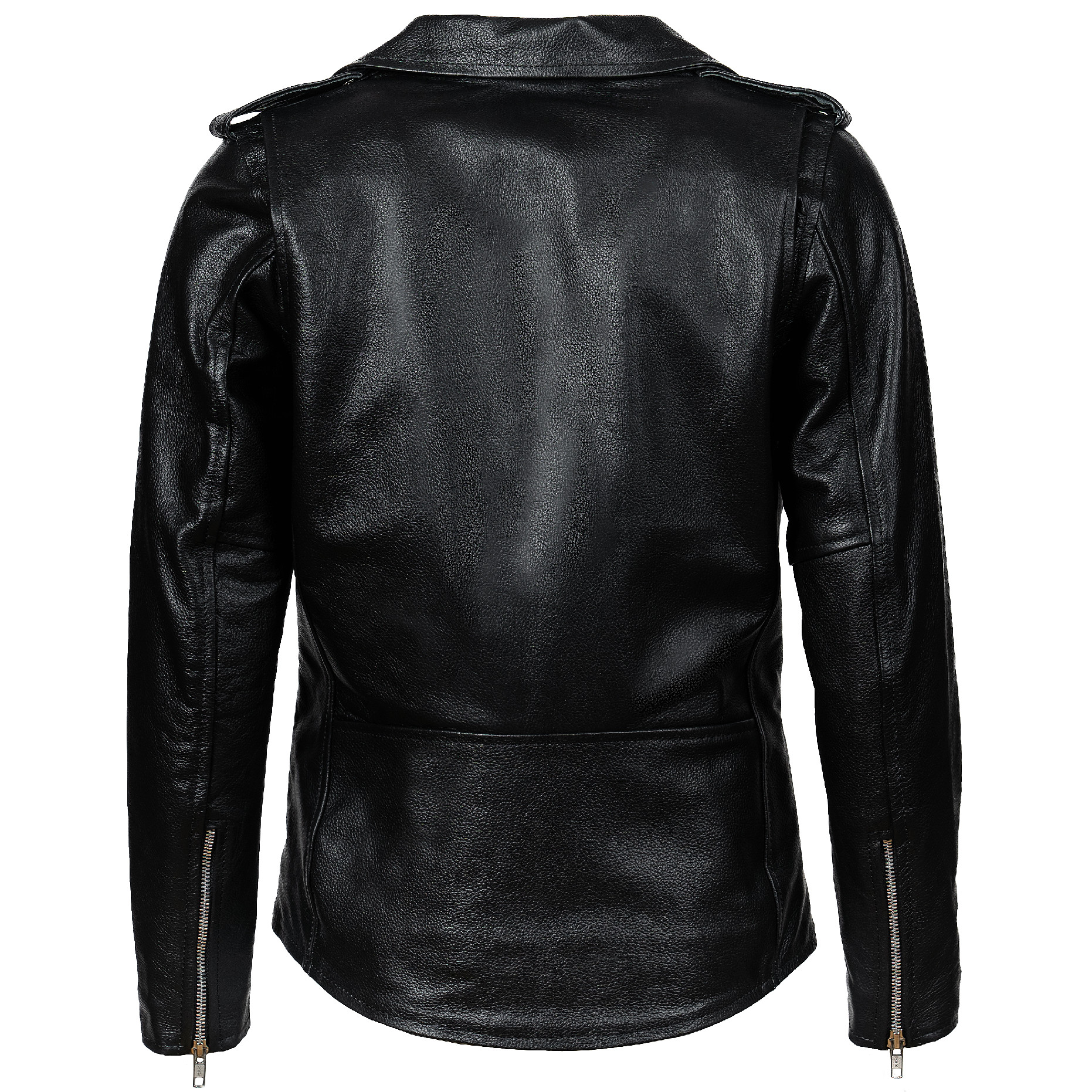 Dámská Kožená Bunda Křivák Classic Brixton Černá