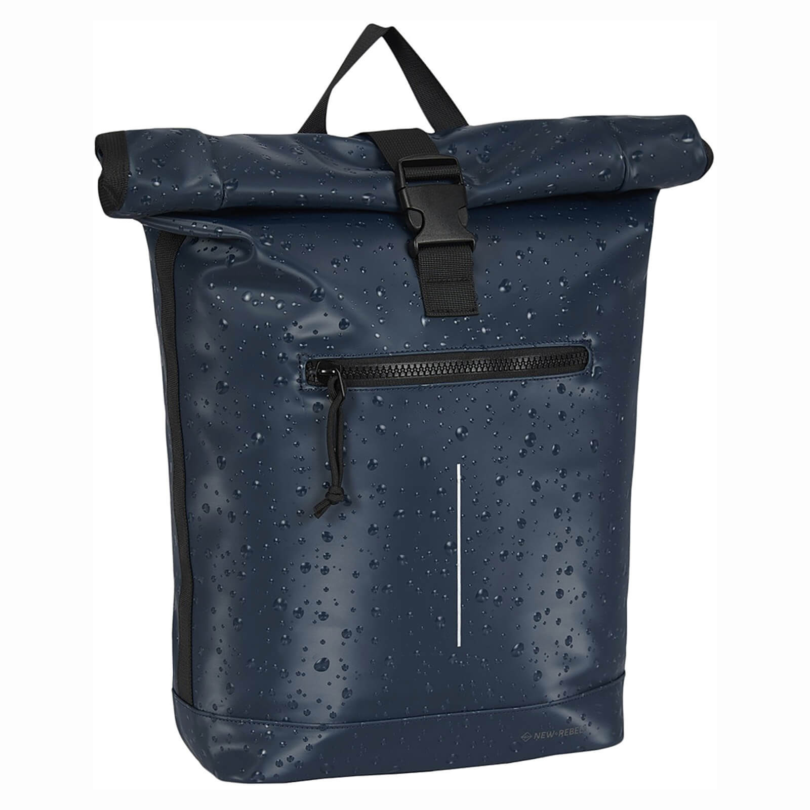Velký rolovací batoh New Rebels Droplets - modrá