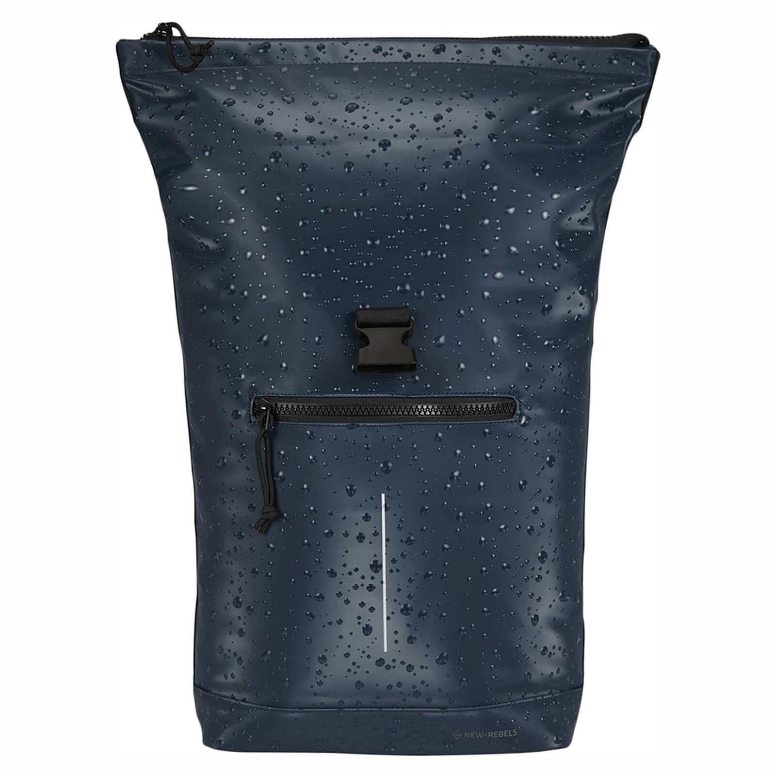 Velký rolovací batoh New Rebels Droplets - modrá