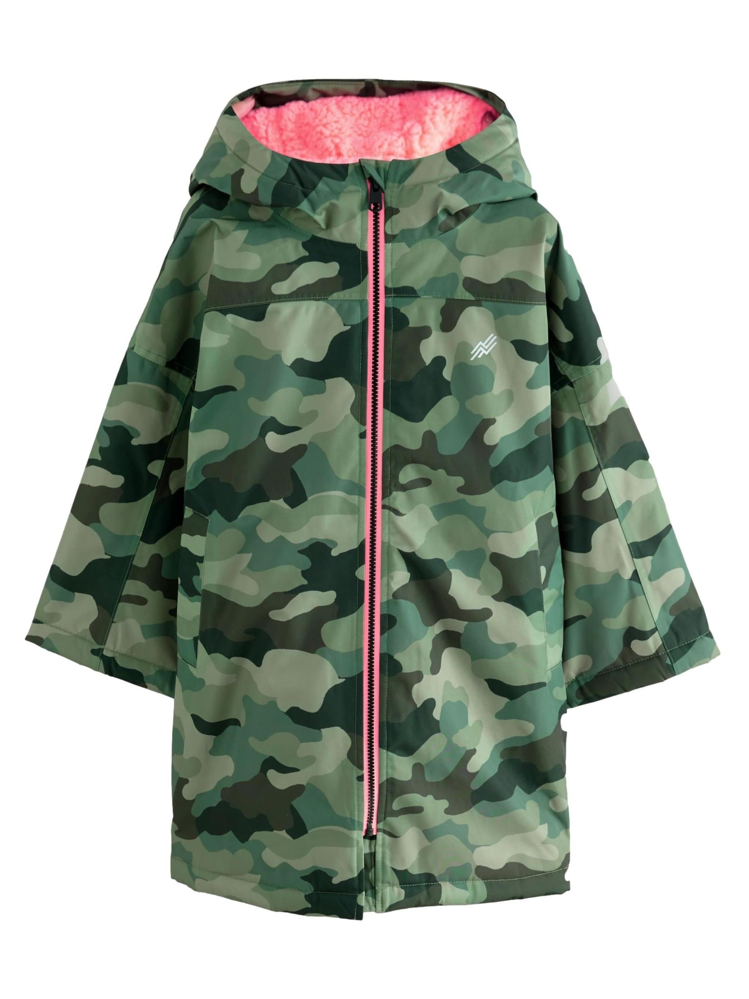 Next Kabát zelená / černá