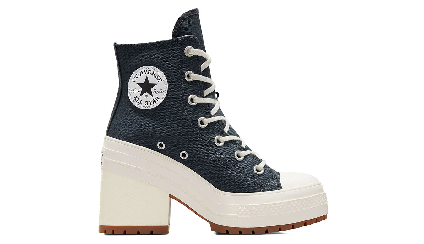 Converse Chuck 70 De Luxe Heel Ženy - Tenisky Converse - Černá - A09386C-8