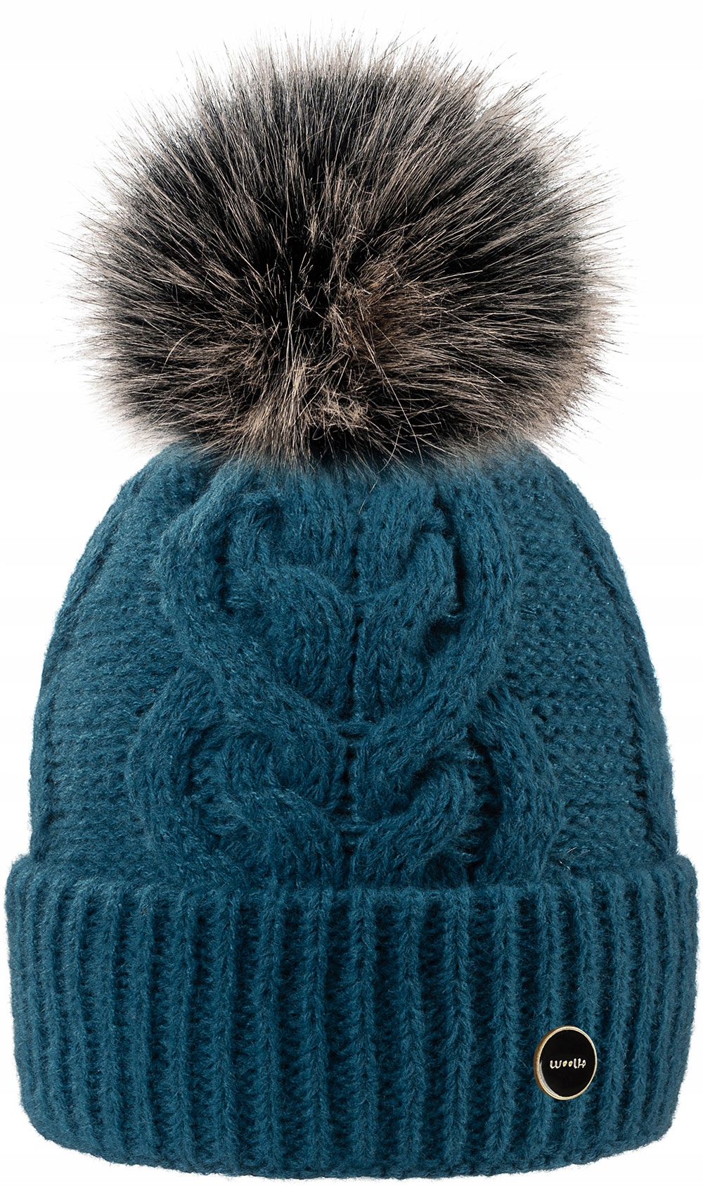 Fashionweek Dámská čepice s bambulí WOOL-ALICE