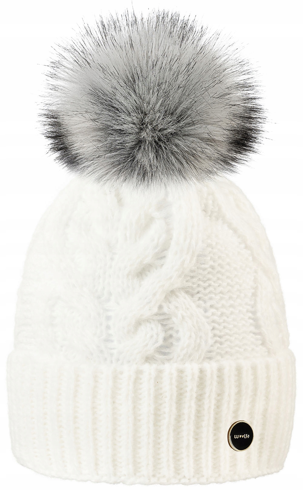 Fashionweek Dámská čepice s bambulí WOOL-ALICE