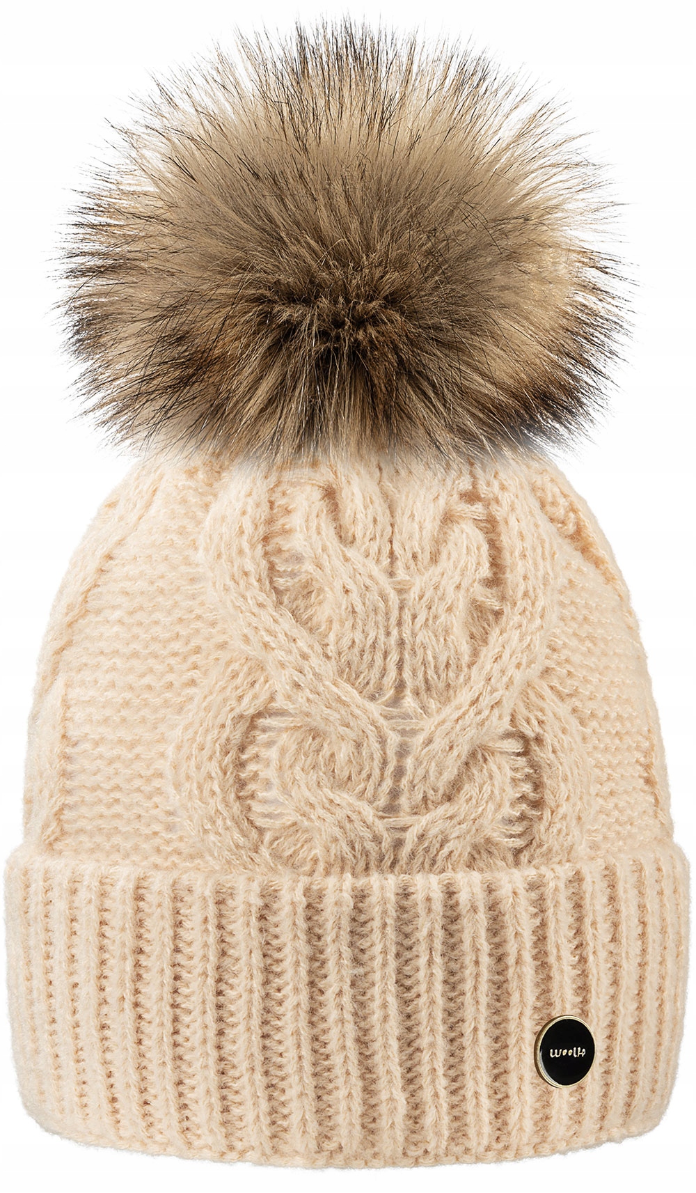 Fashionweek Dámská čepice s bambulí WOOL-ALICE