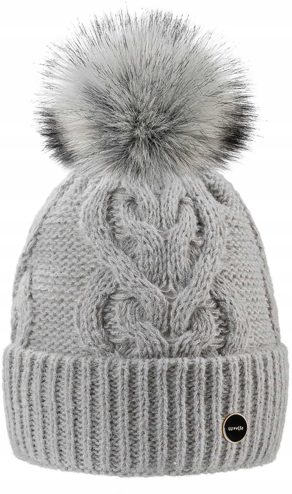 Fashionweek Dámská čepice s bambulí WOOL-ALICE