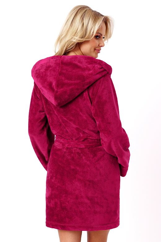 Donna Hřejivý zimní župan Pamela vínová