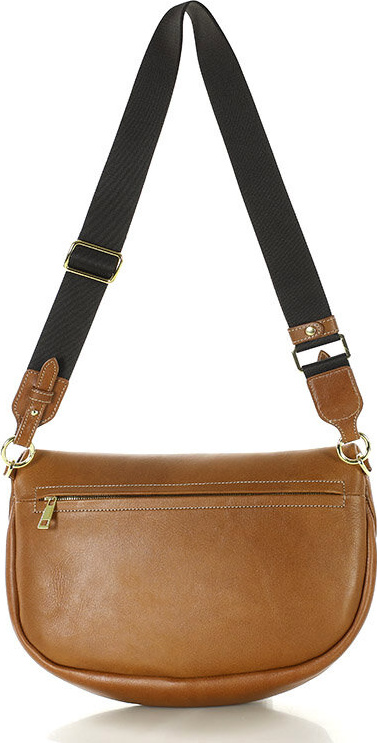 MARCO MAZZINI Hnědá dámská kožená ledvinka