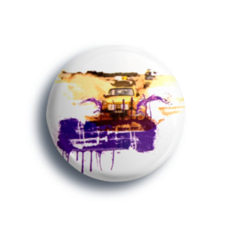 Klokart Dan Přibáň - odznáček TRABANT