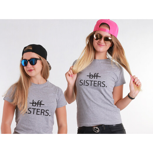 BFF sisters (set dvou triček) - GLAMI.cz