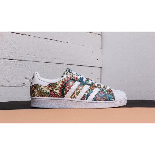 adidas superstar w white white teal