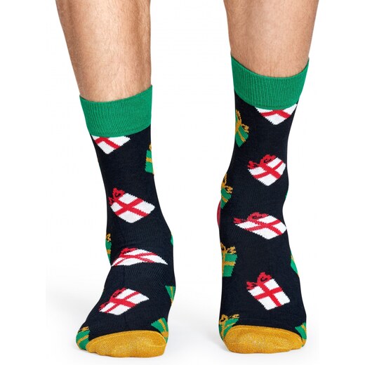 Happy Socks vánoční ponožky XMAS v hrací krabičce XMAS08-7001 DÁMSKÉ -  GLAMI.cz