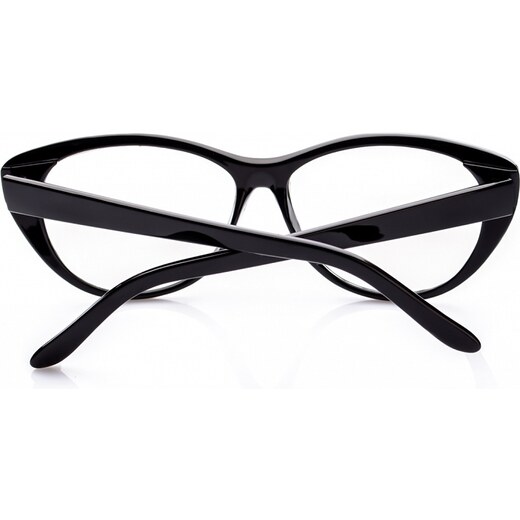 Dámské černé sluneční brýle s čirými skly BORN86 BN0028 - GLAMI.cz