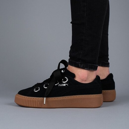 platform kiss suede