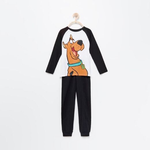 Reserved - Dvoudílné pyžamo s kalhotami Scooby Doo - Černý - GLAMI.cz