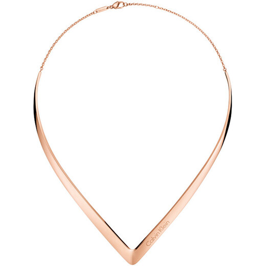 Calvin Klein Luxusní bronzový náhrdelník Outline KJ6VPJ100100 - GLAMI.cz