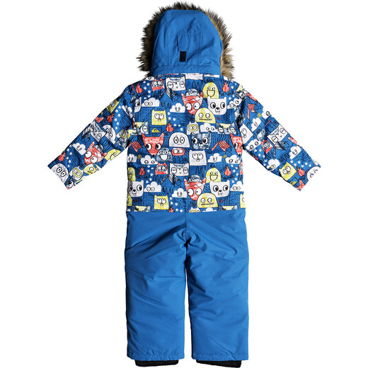 Quiksilver Rookie Kids Suit daphne blue/animal party - GLAMI.cz