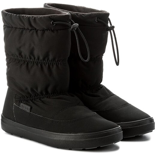 Sněhule CROCS - Lodgepoint Pull-On Boot 203422 Black - GLAMI.cz