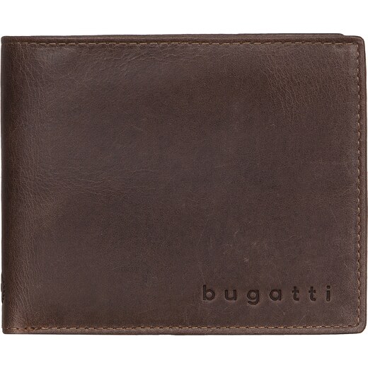 Bugatti Pánská kožená peněženka VOLO 49217802 hnědá - GLAMI.cz