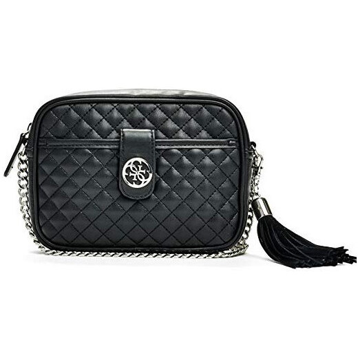 guess classic quilted mini crossbody