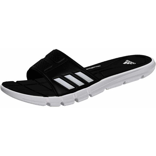 Adidas dámské pantofle Cloudfoam Adipure BB4558 black - GLAMI.cz