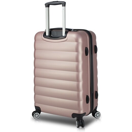Myvalice Bonami Růžový cestovní kufr na kolečkách s USB portem My Valice  COLORS RESSNO Large Suitcase - GLAMI.cz
