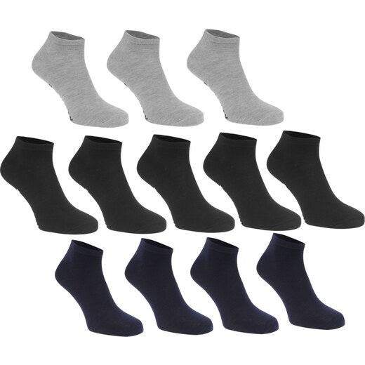 Donnay Trainer Liner ponožky 12 Pack pánské WH411119-90 - GLAMI.cz