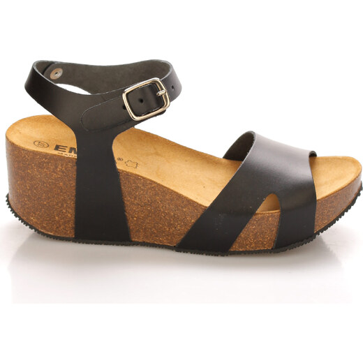 Kožené korkové sandály na platformě EMMA Shoes - GLAMI.cz