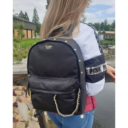 nylon python stud city backpack