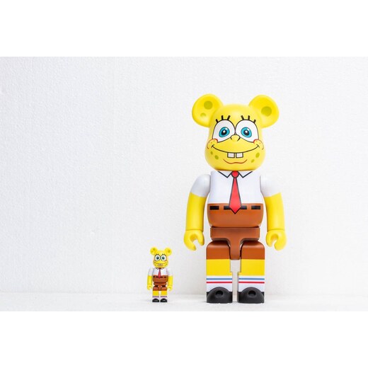 Medicom Toy Bearbrick Spongebob Squarepants 100% & 400% Set - GLAMI.cz