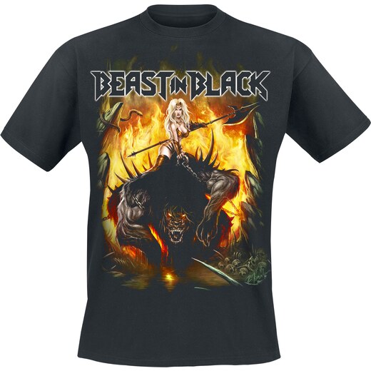 Beast In Black - From Hell With Love - Tričko - černá - GLAMI.cz