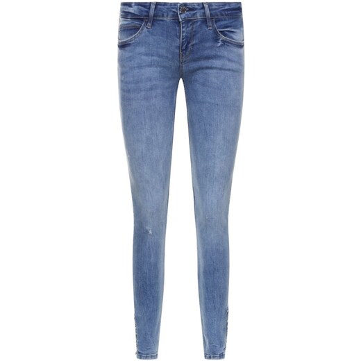 Guess jeans marilyn 3 zip skinny low 2025