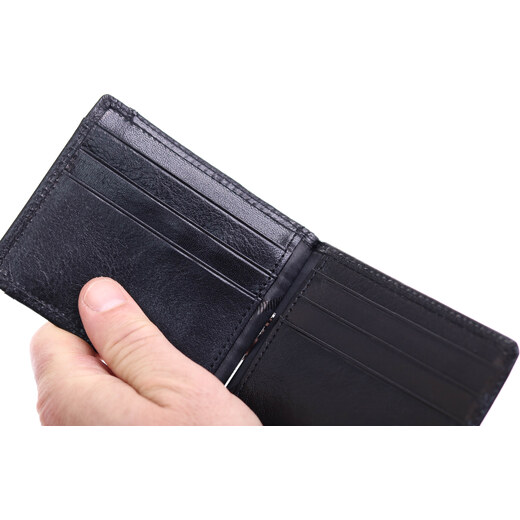 Pánská kožená peněženka dolarka Cosset 4497 Komodo černá - GLAMI.cz