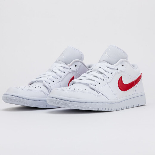 Jordan Wmns Air Jordan 1 Low White University Red White Glami Cz Jordan Wmns Air Jordan 1 Low White University Red White Glami Cz