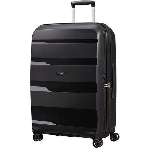 American Tourister Skořepinový cestovní kufr Bon Air DLX L EXP 104/117 l  tmavě modrá - GLAMI.cz