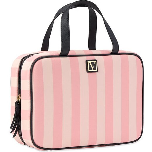 Victoria's Secret Cestovní kosmetická taška/kufřík Victoria´s Secret -  classic stripe I - GLAMI.cz