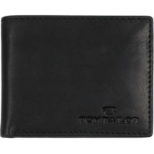 Tom Tailor Pánská kožená peněženka Ron 6 CC černá - GLAMI.cz
