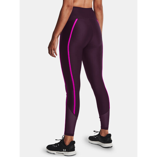 Dámské kompresní legíny UNDER ARMOUR-UA Rush Legging Mesh Pkt-BLU