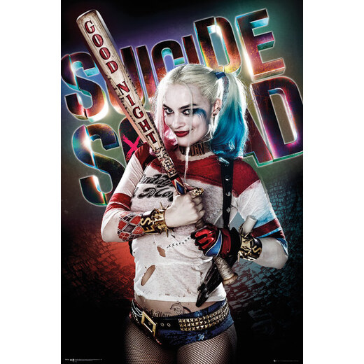 Plakát Suicide Squad - Harley Quinn Good Night - GLAMI.cz
