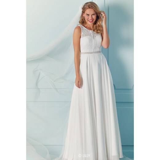 Svatební šaty Lilly 08-4110-CR - GLAMI.cz