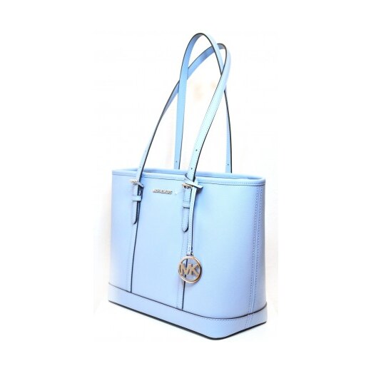 Michael Kors damska kabelka 35S0STVT1L JET SET TRAVEL SM SHLDR TOTE LT SKY LEATHER Michael Kors 35S0STVT1L 193599711249 GLAMI.cz