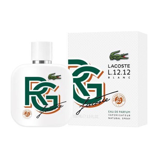 Lacoste Eau de Lacoste L.12.12 Blanc Roland Garros 100 ml parfémovaná voda pro  muže - GLAMI.cz