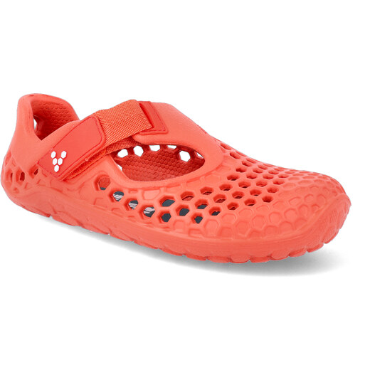 Barefoot sandály Vivobarefoot - Ultra Kids Fiery Coral červené vegan -  GLAMI.cz