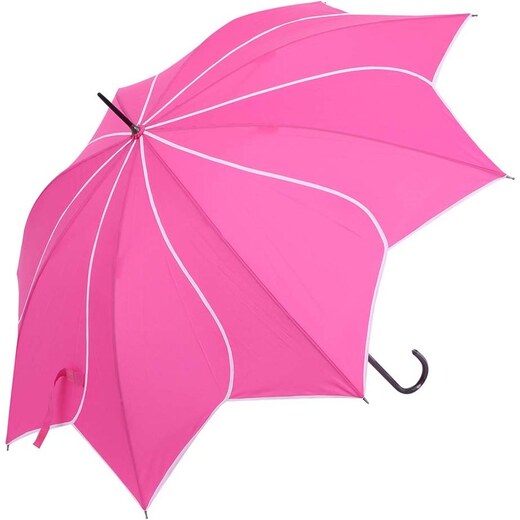Růžový deštník ve tvaru květiny Blooming Brollies - GLAMI.cz