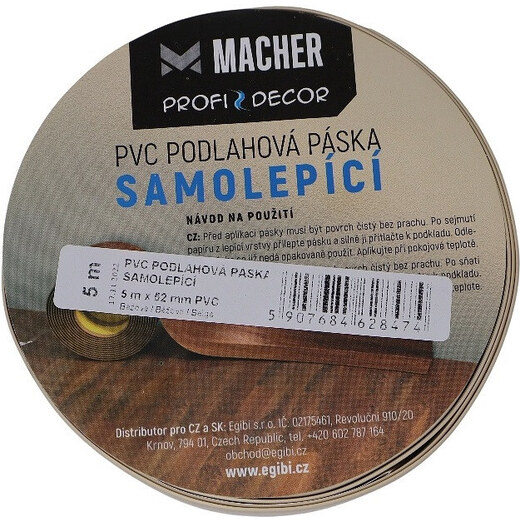 PVC podlahová páska SAMOLEPÍCÍ béžová - Délka: 5 m - GLAMI.cz
