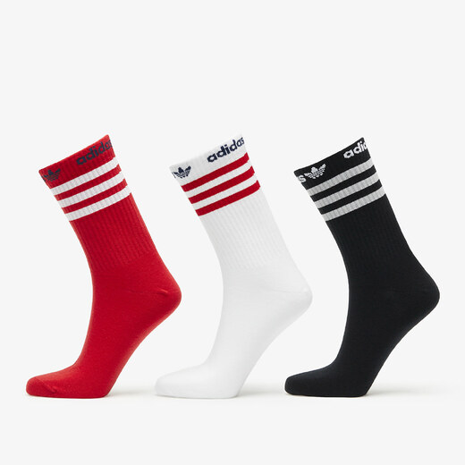 Pánské ponožky adidas Originals Crew Sock 3-Pack Různobarevný - GLAMI.cz