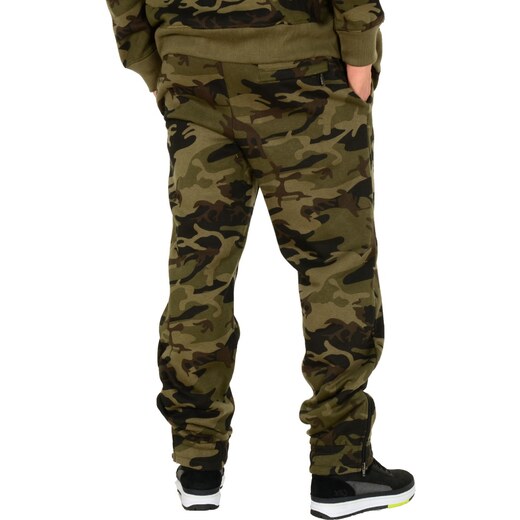 Hoodboyz Trouser Sweat Pant camouflage black - GLAMI.cz