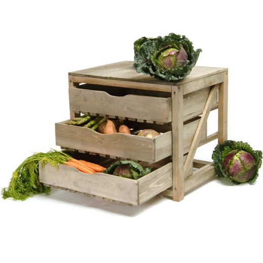 Garden Trading Úložné dřevěné boxy na zeleninu - GLAMI.cz
